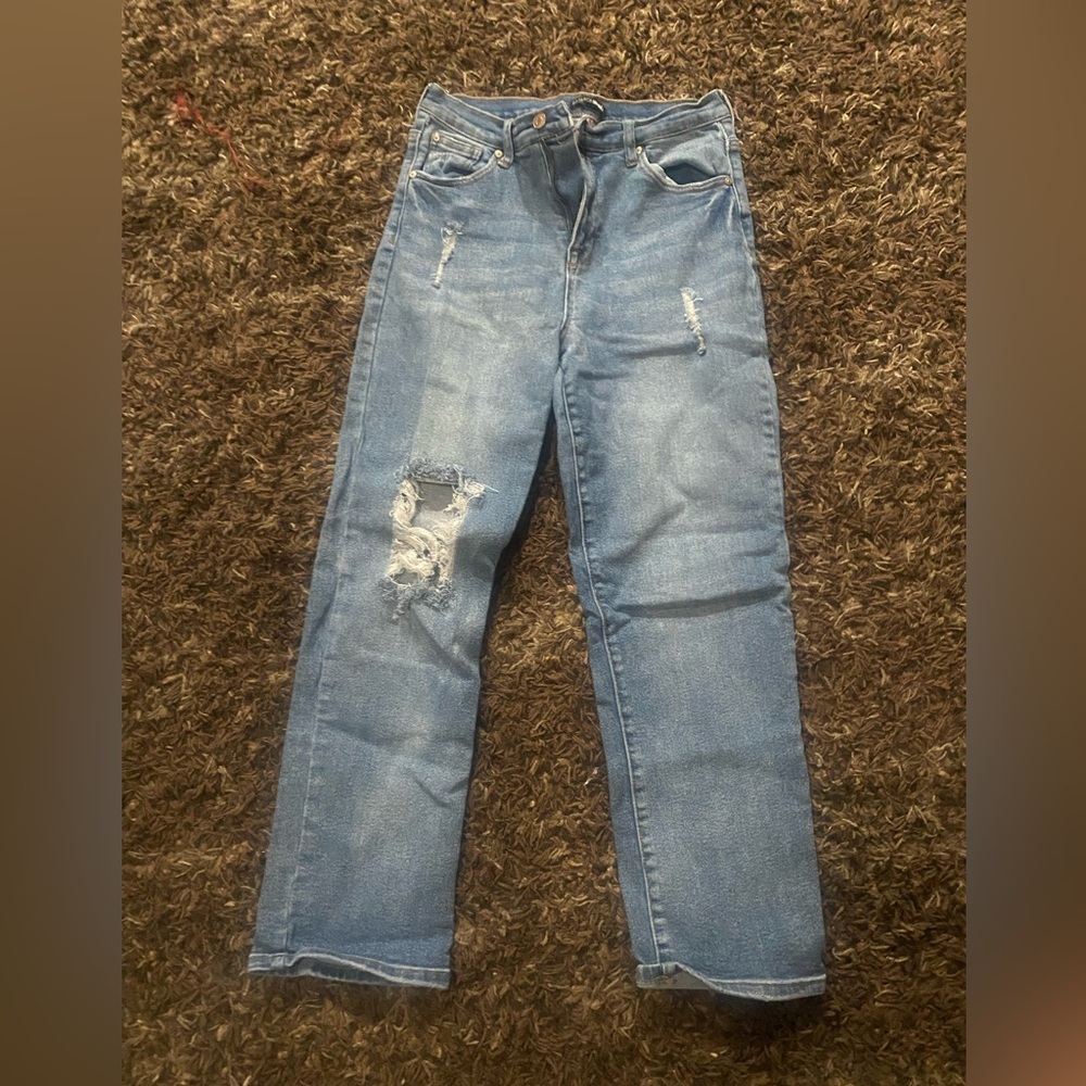 Fashion Nova jeans medium blue wash size 13/31